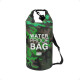 Bolsa Estanco Camuflado de 10 Litros Verde