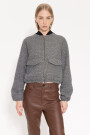 CHAQUETA SILVER Plata