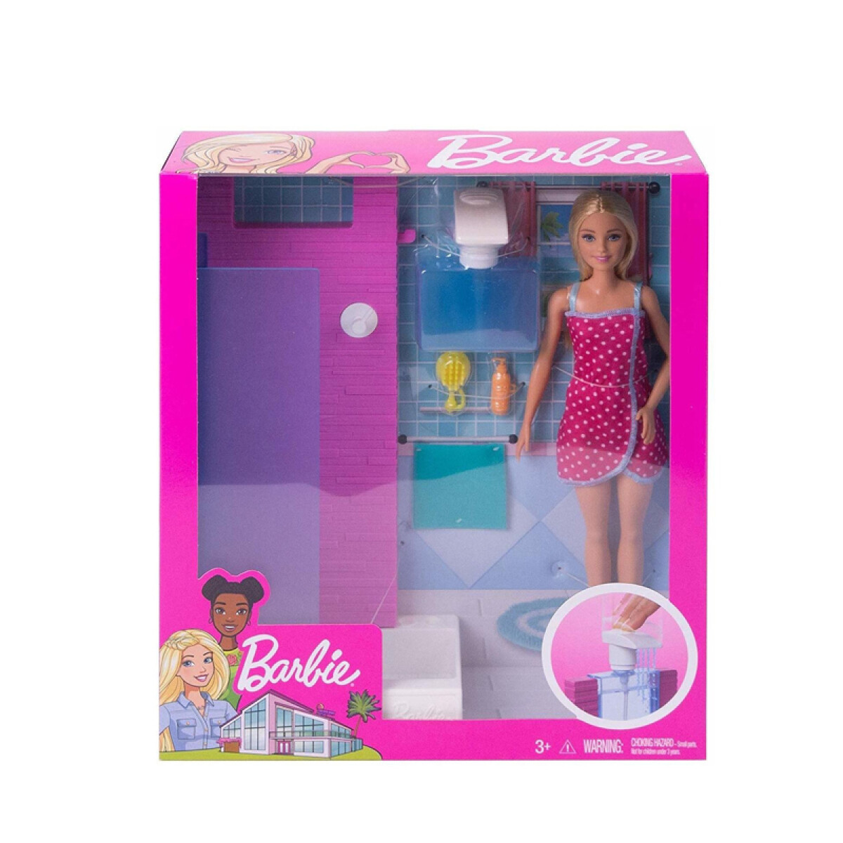 Barbie Con Mobiliario 