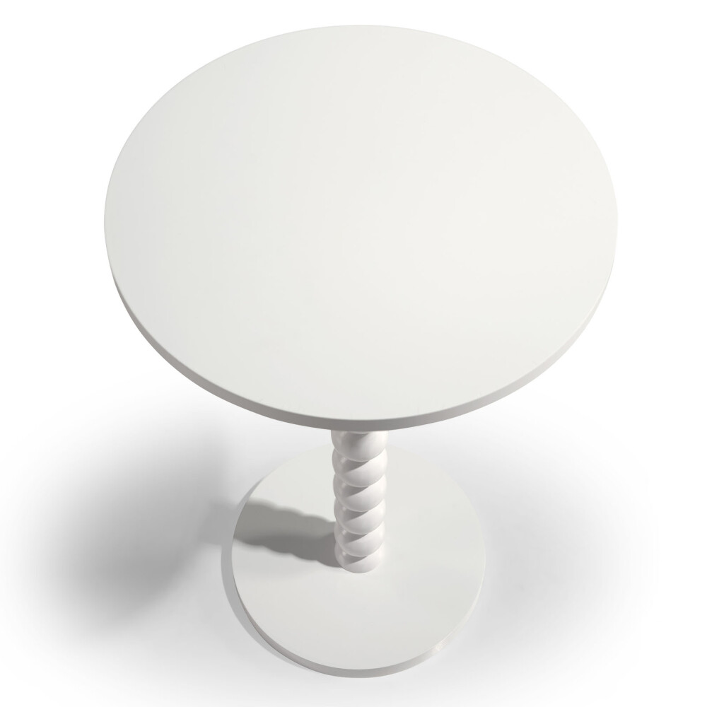 MESA MADERA BLANCO POP