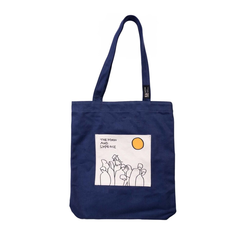 BOLSA DE TELA TELA AZUL TOTE A357