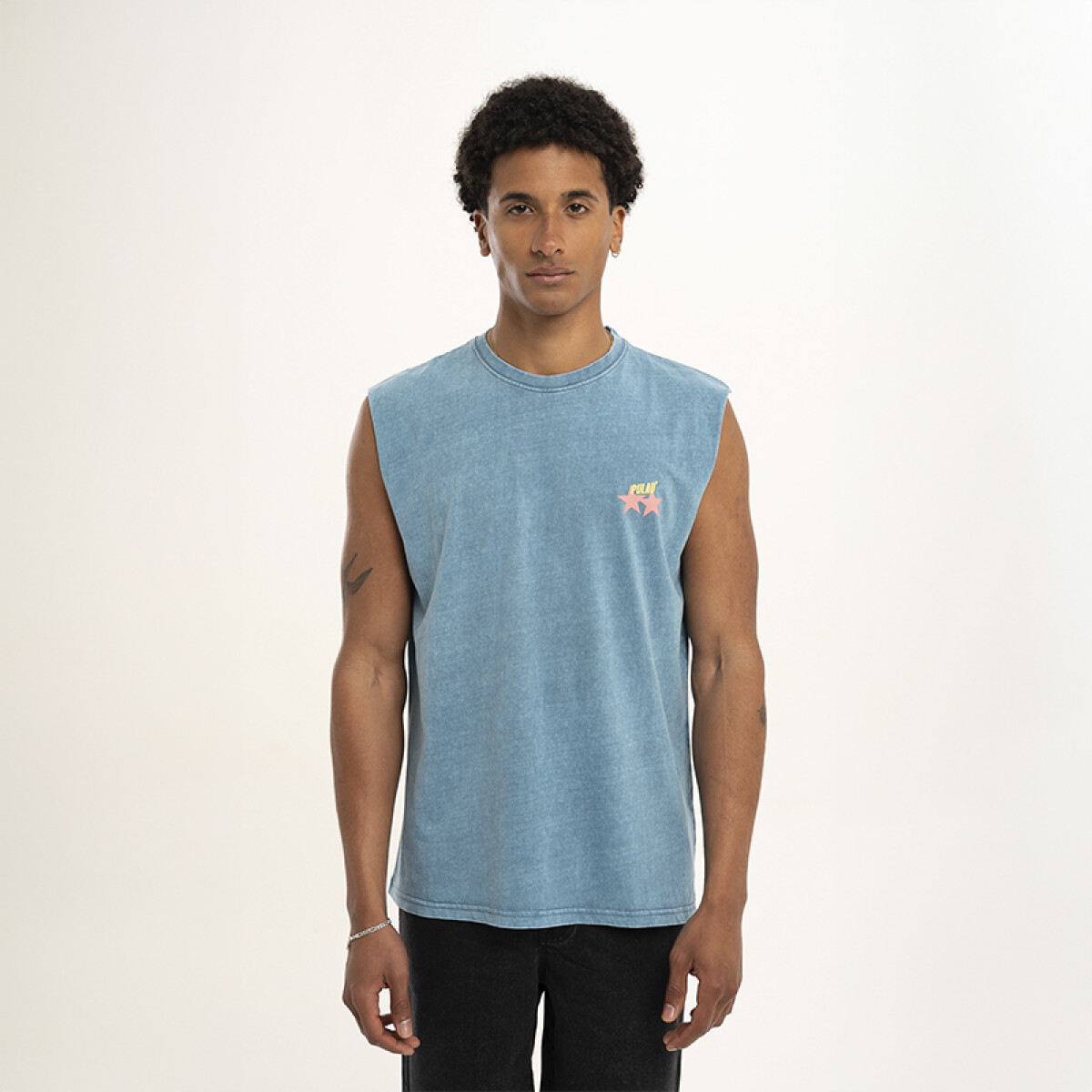 Musculosa Pulau Starship - Azul 