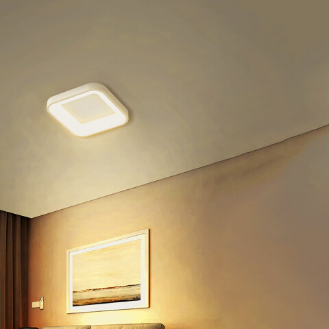 Lámpara de techo LED 30W CCT 2100Lm cuadrada 30cm IX2291