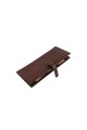 porta chequera doble Chocolate