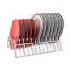 Soporte para platos vertical BLANCO