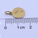 Medalla oro 18k escapulario. Medalla oro 18k escapulario.