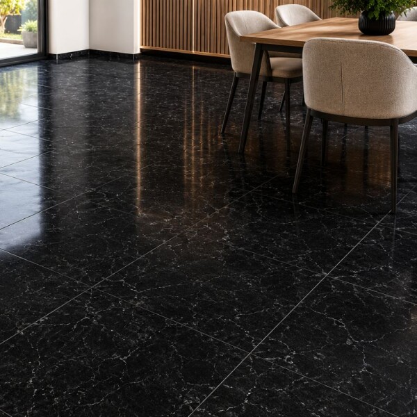 CERAMICA 46 X 46 MARMOL NEGRO CERAMICA 46 X 46 MARMOL NEGRO