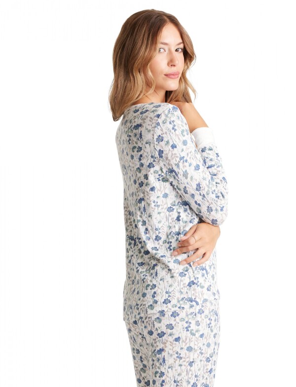 Pijama Con Pantalon BLANCO/MULTI