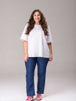 Remera Festón blanca