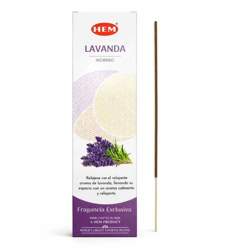 INCIENSO HEM PREMIUM 25 GR - CAJA X12 Lavanda