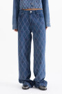 JEANS STRAIGHT KISS Azul