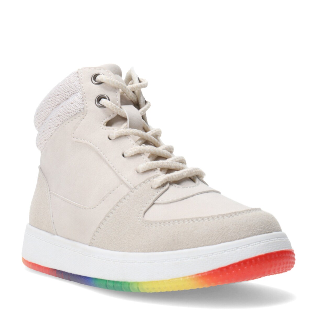 Botas de Niña MINI Miss Carol ARKANSAS acordonada - Beige 