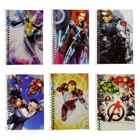 LIBRETA ESPIRAL DISNEY 48H AVENGERS LIBRETA ESPIRAL DISNEY 48H AVENGERS