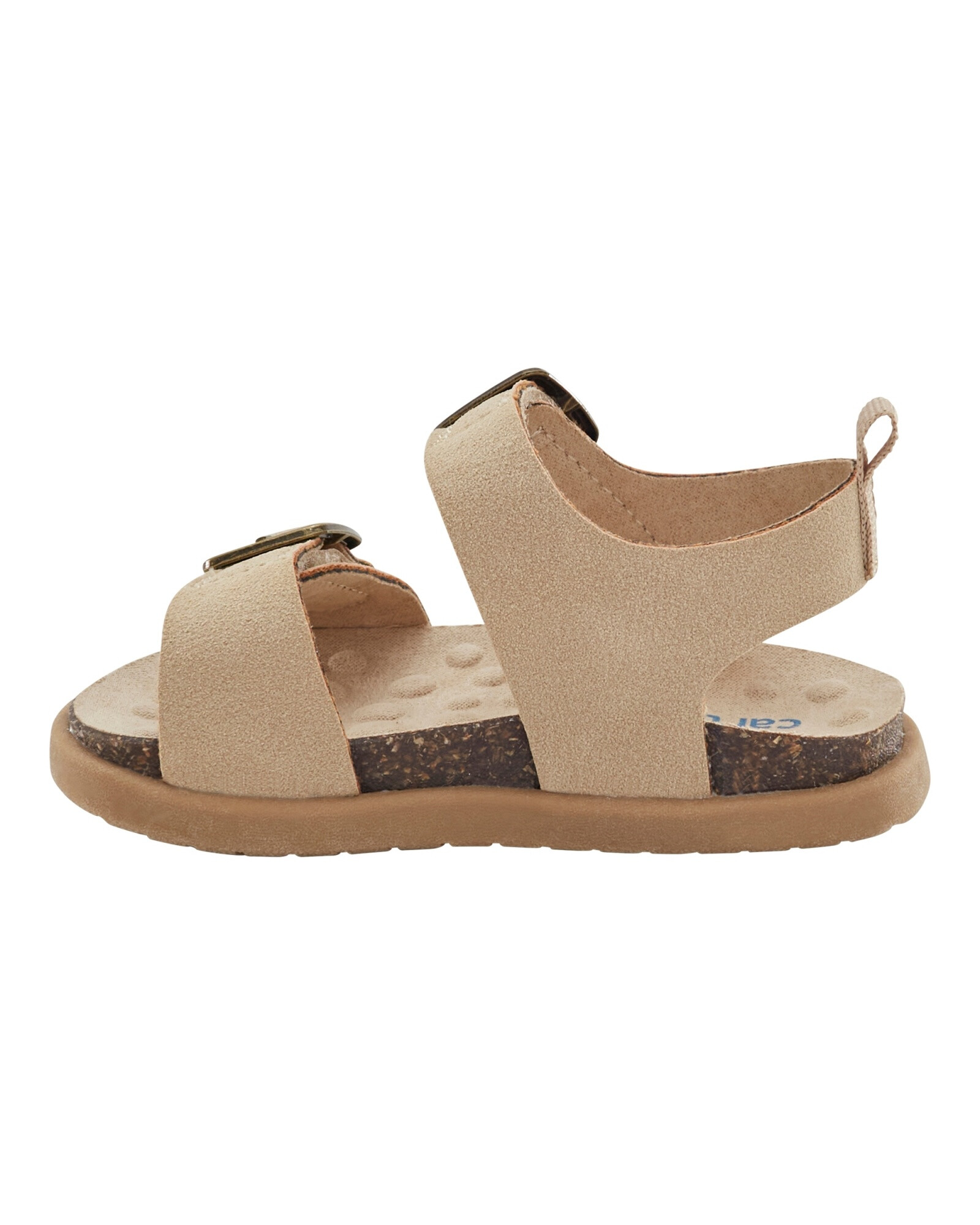Sandalias con velcro, diseño con hebillas Sin color