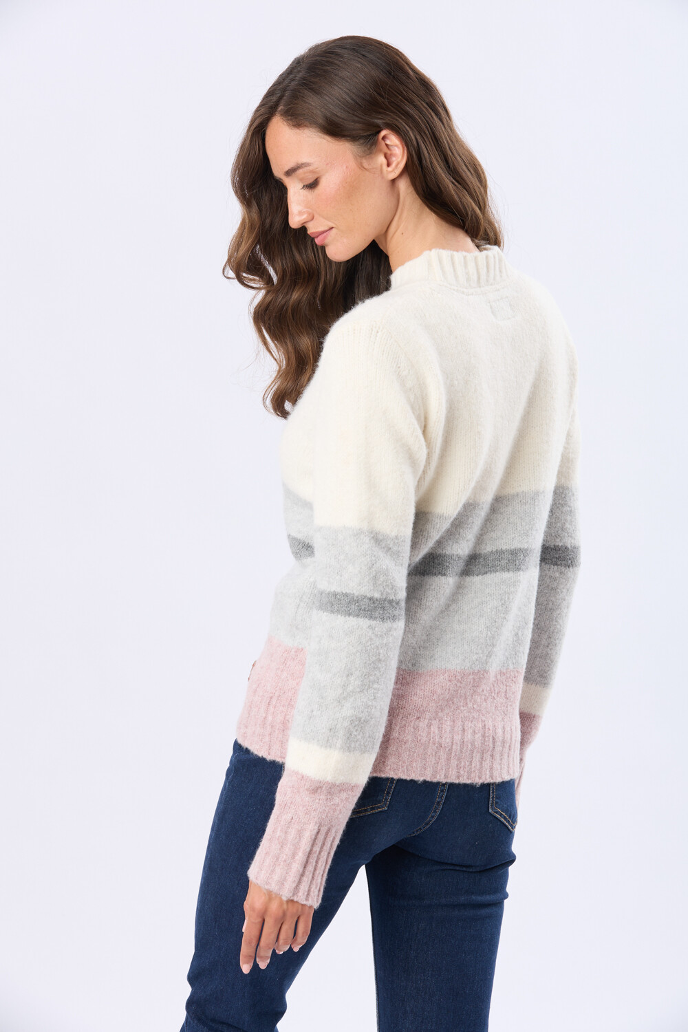 BUZO TEJIDO DE ABRIGO Rosa