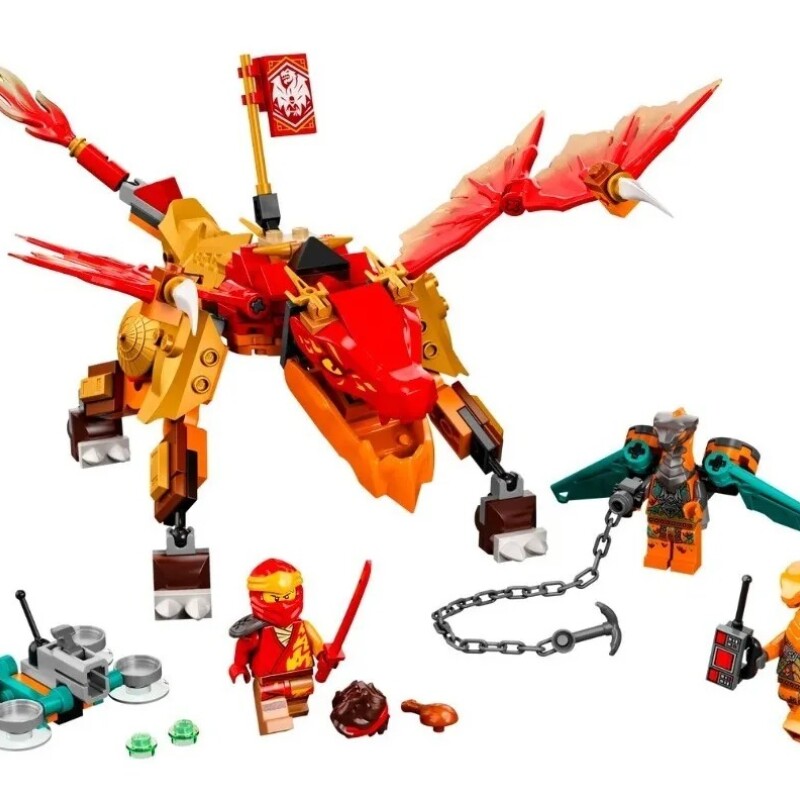 Lego Ninjago Dragón De Fuego Evo De Kai 204 Pcs Lego Ninjago Dragón De Fuego Evo De Kai 204 Pcs