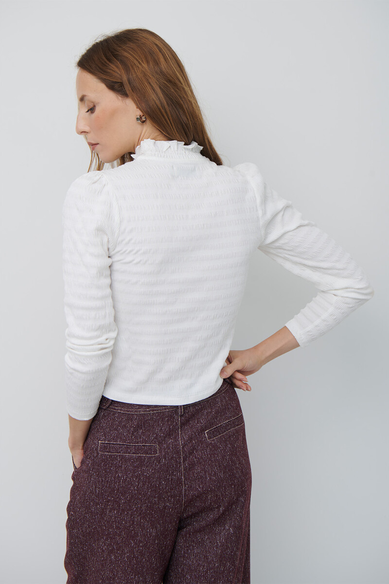 POLERA SUSPIRO BLANCO