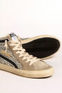 ZAPATILLA SLIDE GLITTER Plata