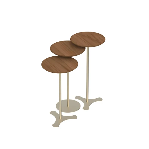 Conjunto de mesas Laterales - ORB Canela Conjunto de mesas Laterales - ORB Canela