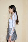 SCALABRINI SKIRT Gris