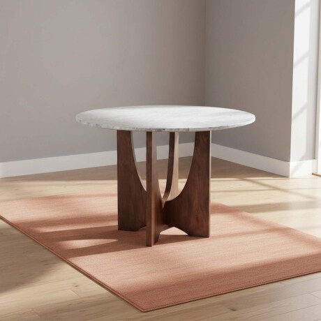 MESA DE COMEDOR MADERA MARRON LEONA