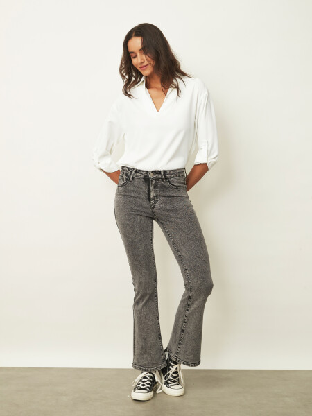 JEAN TOLEDO OXFORD GRIS CLARO