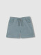 Pantalon Con Cinturilla Elastica Azul