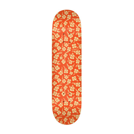 Deck Krooked Flowers 8.06" (Orange) (Sólo Tabla) Deck Krooked Flowers 8.06" (Orange) (Sólo Tabla)