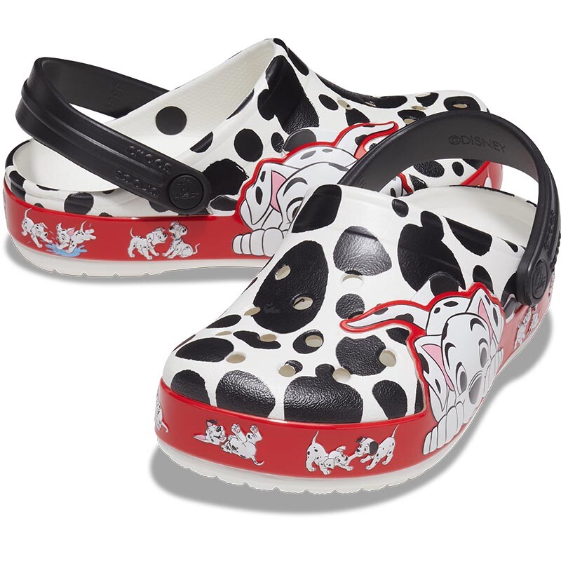 Crocs 101 Dalmatas Blanco