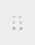 Aros Sets Con strass Set De Aros Con Strass - Dorado
