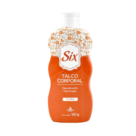 Talco Six Floral 160 g – Suavidad y Frescura Corporal Talco Six Floral 160 g – Suavidad y Frescura Corporal