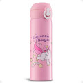 Botella TÃ©rmica de Aluminio de 500 ML Unicornio Rosa Botella TÃ©rmica de Aluminio de 500 ML Unicornio Rosa