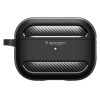 Case Spigen AirPods Pro 2 Rugged Armor Black 05482 USA Case Spigen AirPods Pro 2 Rugged Armor Black 05482 USA