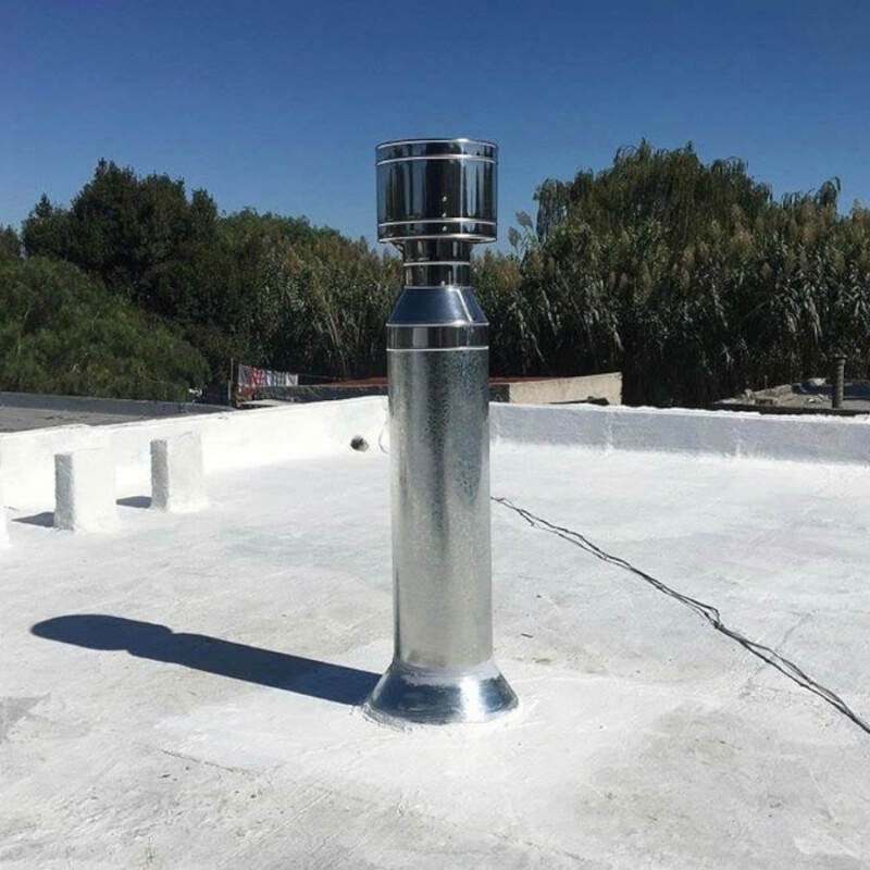 Sombrero Cortaviento 5” (125mm) Acero Inoxidable Sombrero Cortaviento 5” (125mm) Acero Inoxidable