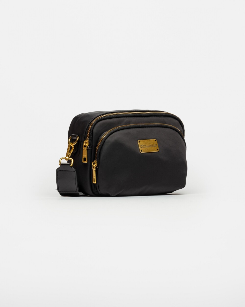 Mini Bag Bolt en Nylon Negro