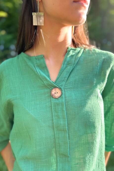 Camisa Edda Verde