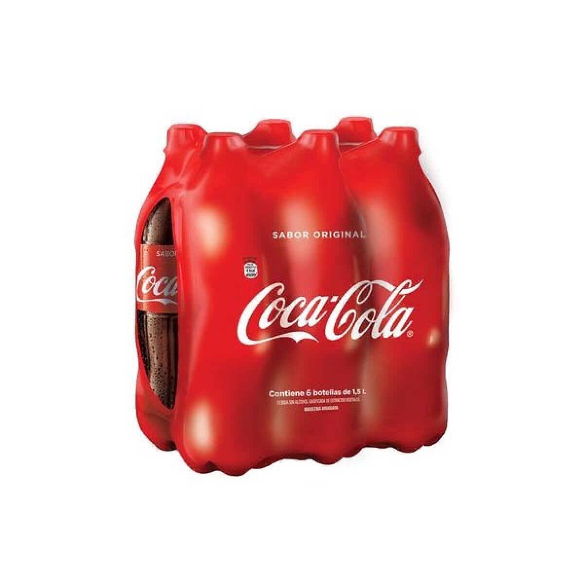 FUNDA X 6 UNIDADES COCA COLA 1.5 LT ORIGINAL 