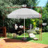 Sombrilla de Playa 2.28m IBK-SOM001 gris Sombrilla de Playa 2.28m IBK-SOM001 gris