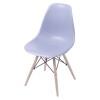Silla Eames DKR - Base En Madera Gris