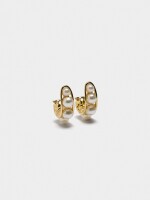Pendientes Alargados De Perlas blanco