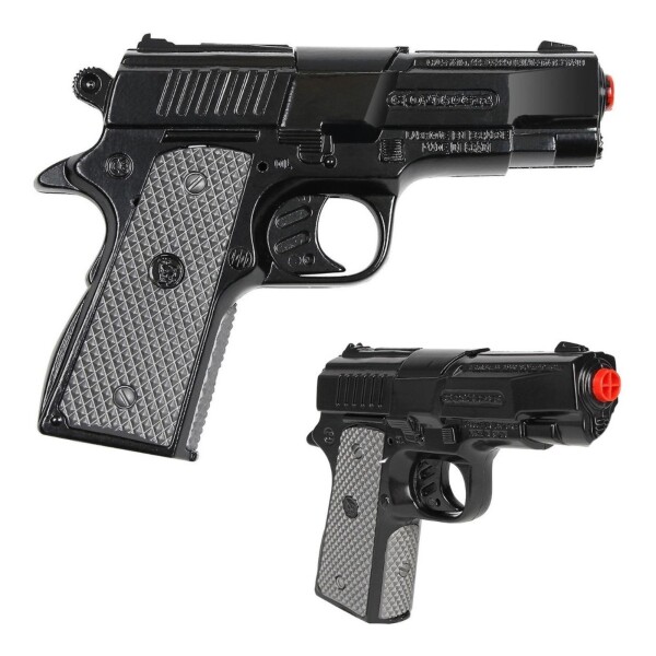 Pistola Gonher Policia Revolver Juguete 8 Tiros Fulminante Atrix