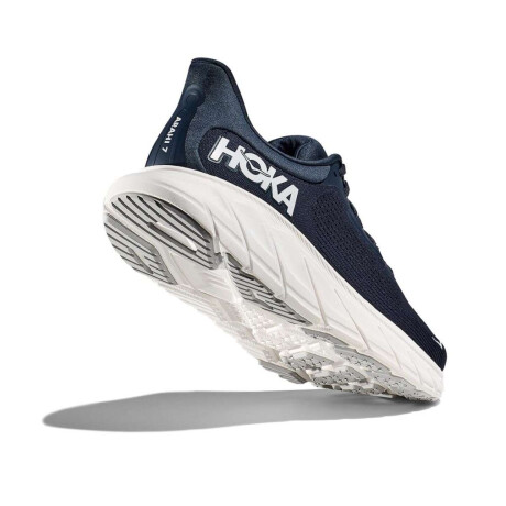Hoka Champion Running Masculino Arahi 7 Negro-Blanco