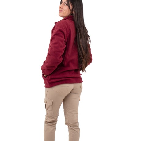 Campera Micropolar Dama Bordo