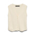VMGOLD SL V-NECK VEST BIRCH