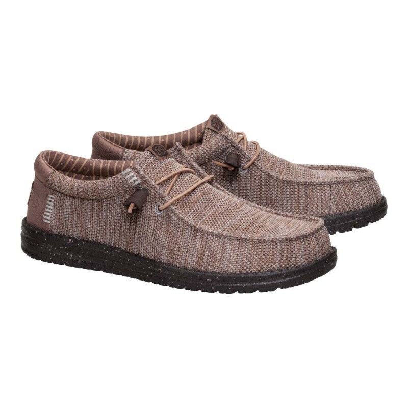 Wally Stretch Sox - Hombre Deep Taupe/mole Brown