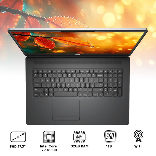 Notebook Dell Precision 7760 I7 32gbram 1tb Ssd NOTEBOOK RFPL DELL 7760 I7/32/1/A3000