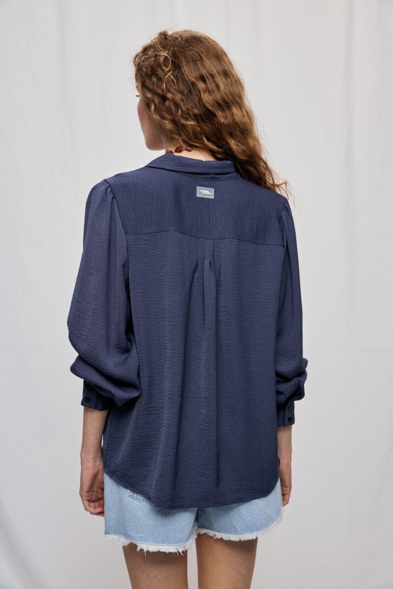 CAMISA MATT Azul Marino