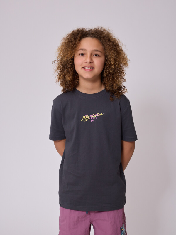 T-SHIRT VERNA TEEN RUSTY Gris Oscuro