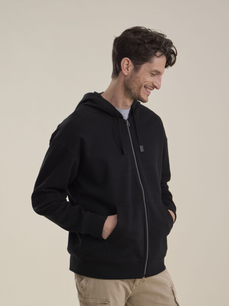 FLEECE MICHIGAN NEGRO