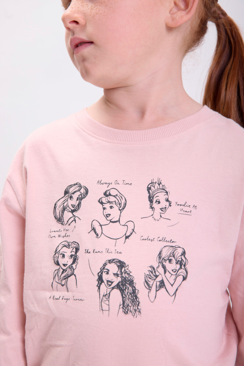 Remera estampa Rosa